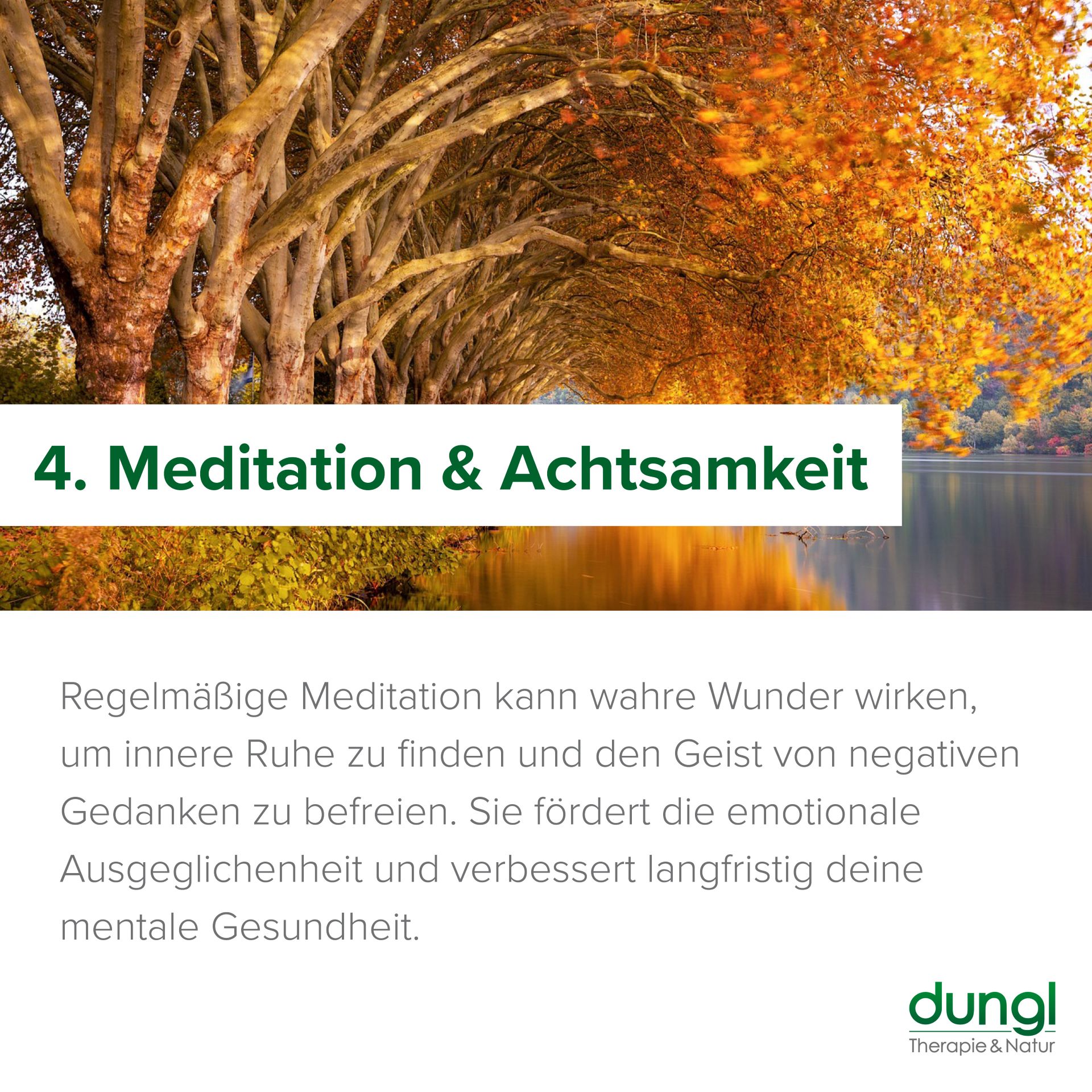 Mediation und Achtsamhkeit